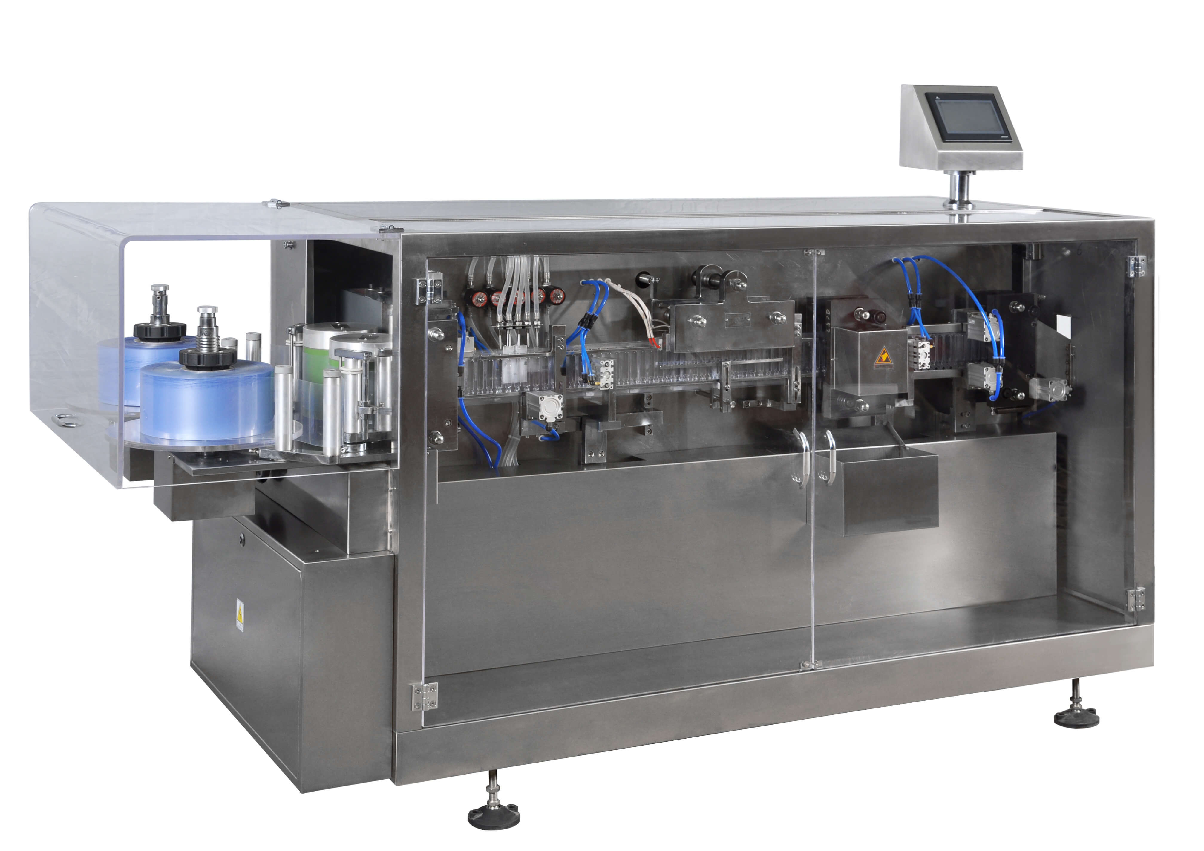 plastic ampoule filling sealing machine آلة ختم أمبول بلاستيكية