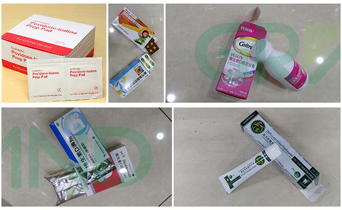 عينة آلة الكرتون