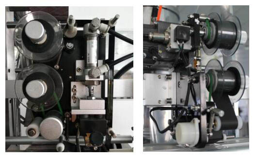 Automatic two lanes gel sachet packing machine parts أوتوماتيكي اثنين من الممر