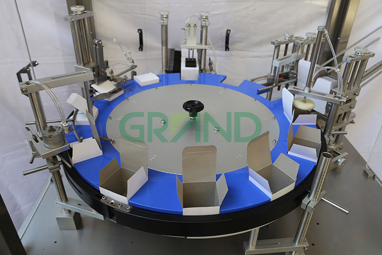 Automatic Vertical Rotary Cartoning Machine details آلة كرتونينغ الدوارة العمودية التلقائية 02