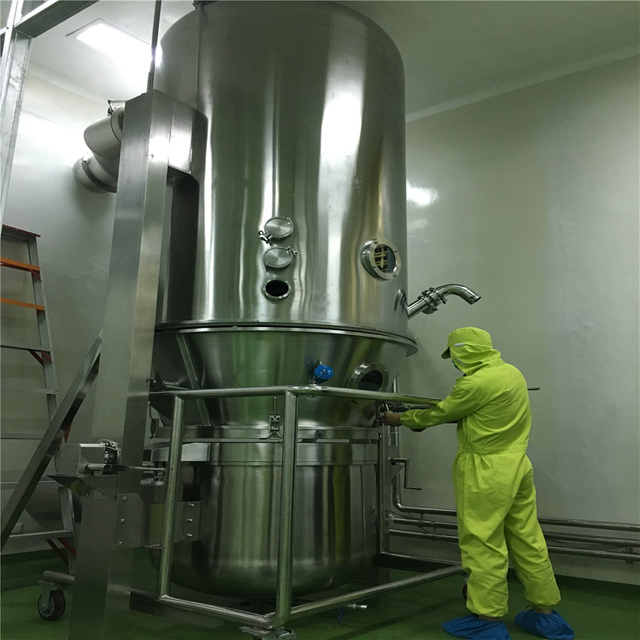 مجفف سرير السوائل FL-200 تم شراؤه بواسطة Indusisa cusotmer