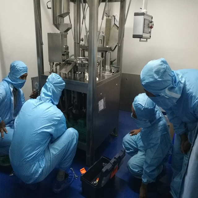 التصحيح التلقائي آلة تعبئة الكبسولة للعملاء