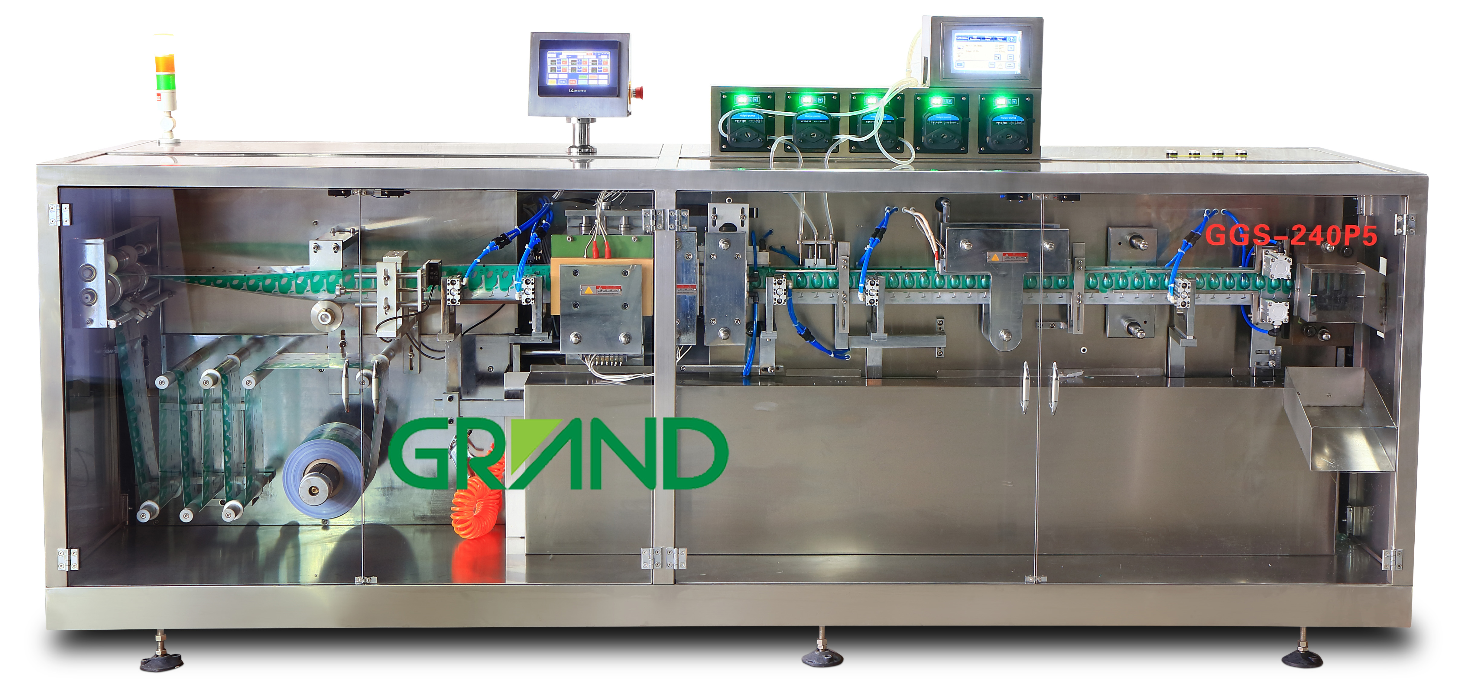 آلة تعبئة وختم الأمبولات البلاستيكية