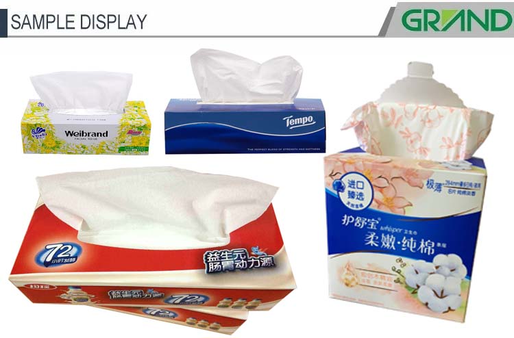 عينة ماكينة كرتونينج قناع الوجه التلقائي