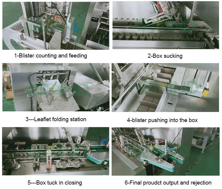 عملية عمل آلة الكرتون