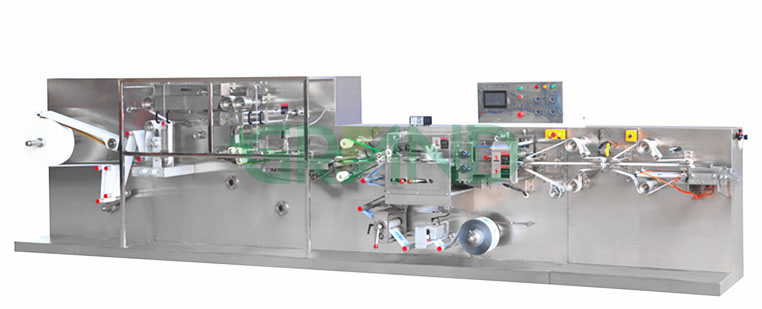 آلة تعبئة الأنسجة المبللة التلقائية قطعة واحدة