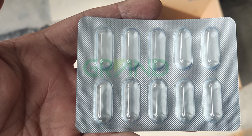 آلة تعبئة نفطة للكبسولة