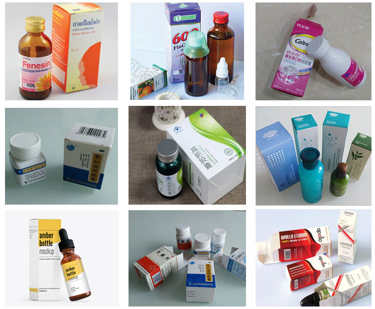 آلة الكرتون التلقائية للزجاجة