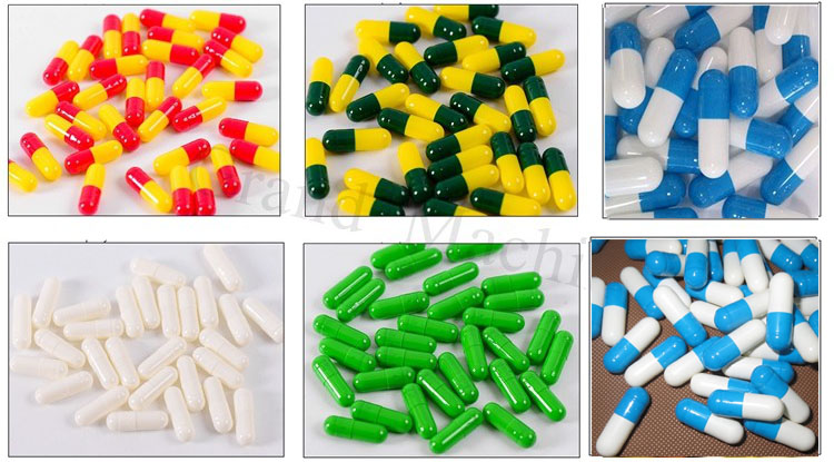 عينة آلة ملء الكبسولة شبه السنوية