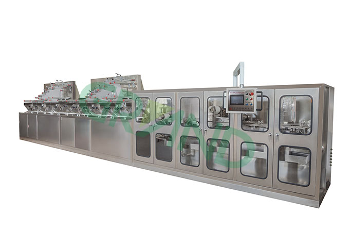 مناديل رطبة قابلة للطي والتعبئة والتغليف