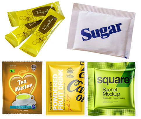 أوتوماتيكي عينة آلة تعبئة كيس جل الممرات