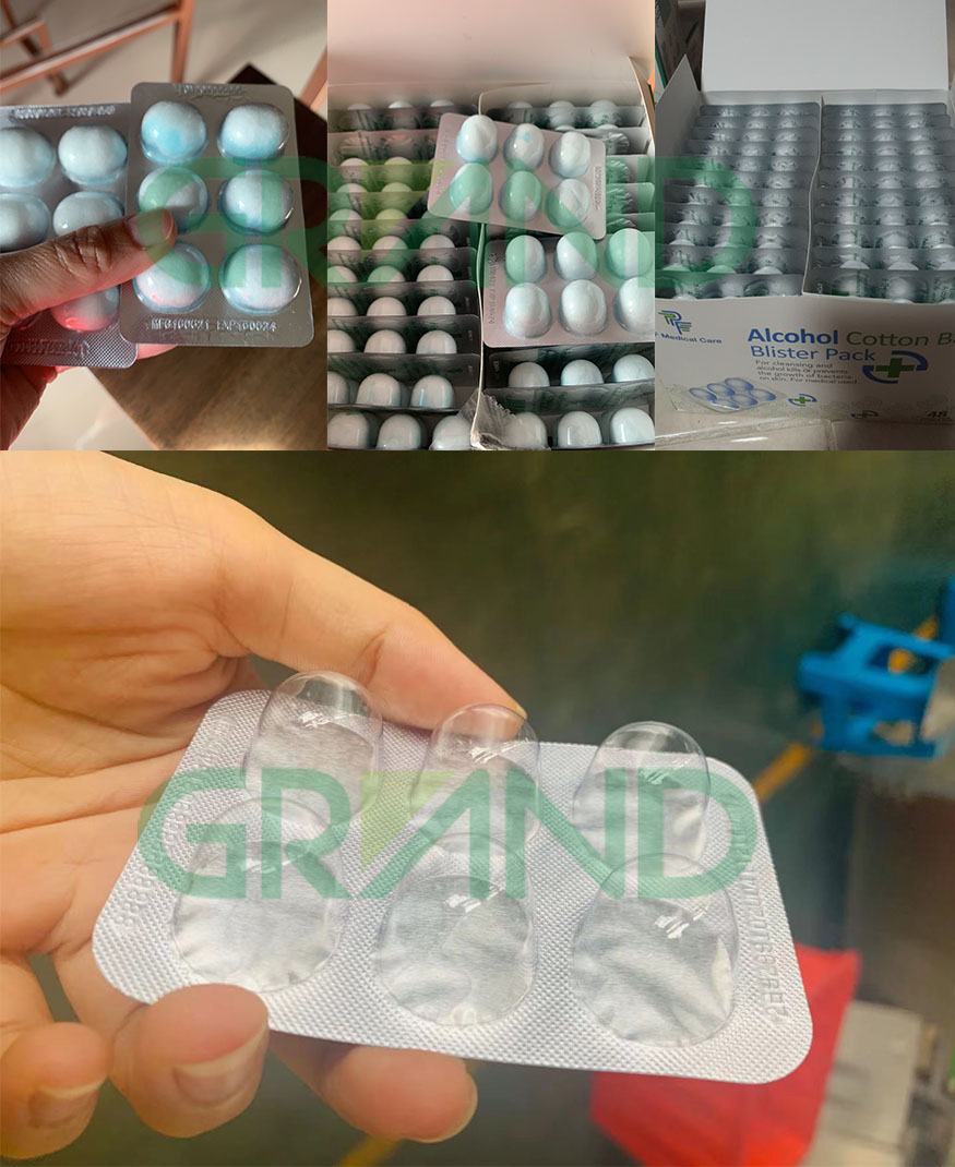 عينة آلة تعبئة الكرة الكحول للكحول