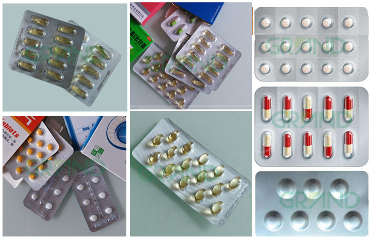 عينة آلة التعبئة DPP80-Blister