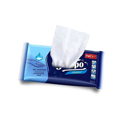 ورقة الأنسجة الرطبة