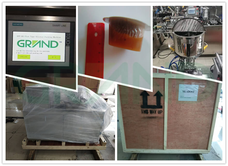 آلة تعبئة نفطة للمربى