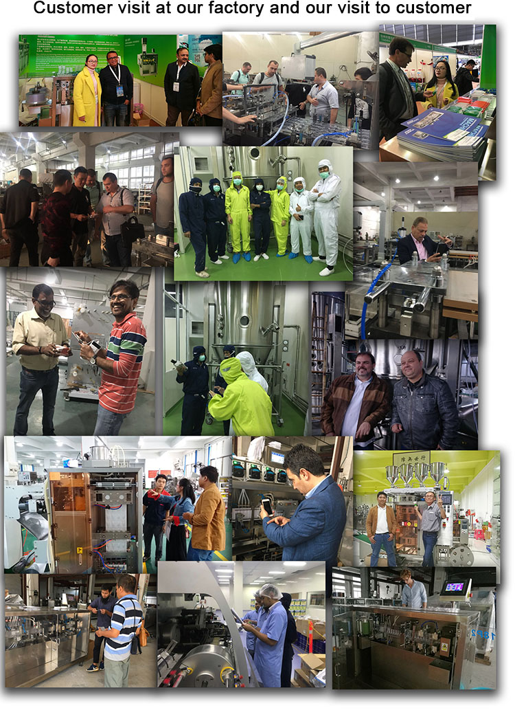 آلة تلميع الكبسولة مع Sorter01